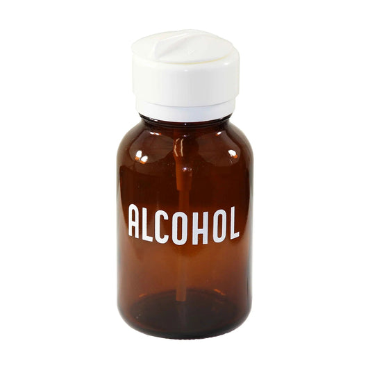 Brown Glass Alcohol Dispenser (8oz) 玻璃酒精瓶 8安士