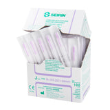 Seirin J-Type Acupuncture Needles (1 Needle/Tube, 100 PCS/Box)
